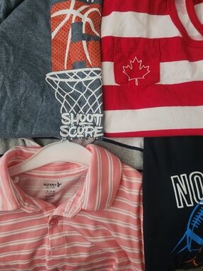 Boys Clothing Lot.  (Total 5).  Size L or Size 14
